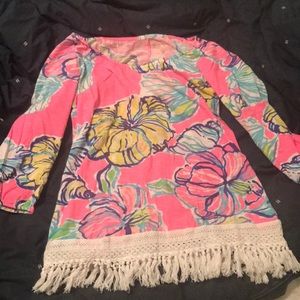 Lilly Pulitzer Off-The-Shoulder Top